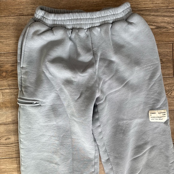 Comfrt Affirmation Straight Leg Sweatpants Slate Large - Picture 8 of 11